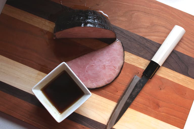 Image of Black Forest Ham with Brown Sugar Glaze.