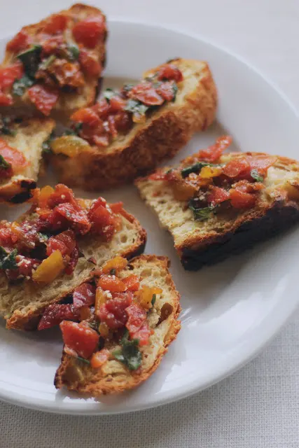 Image of  Bruschetta.