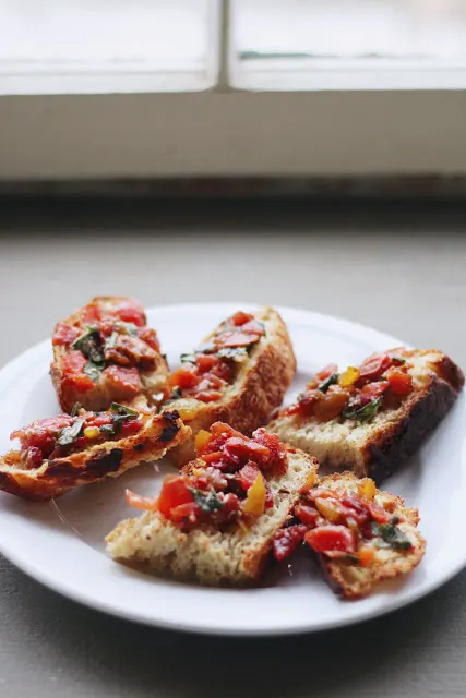 Image of  Bruschetta.