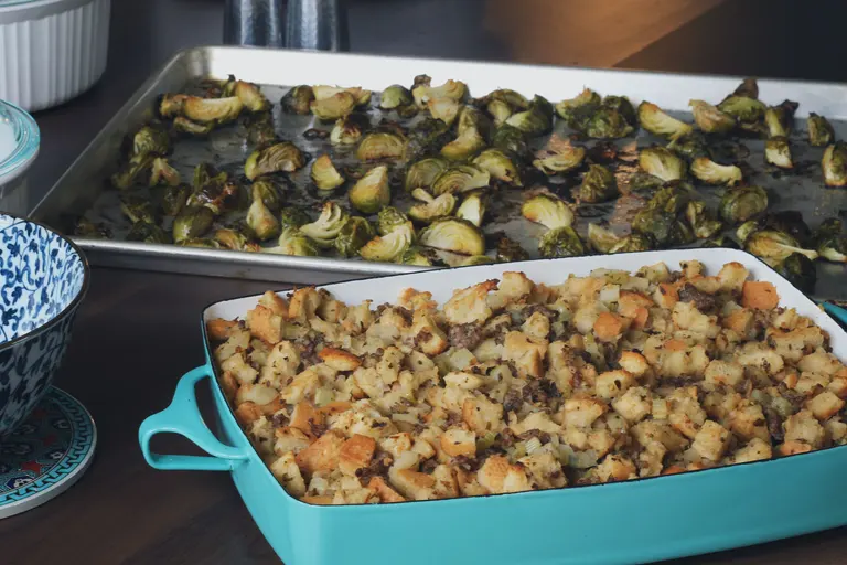 Image of  Roasted Brussels Sprouts.