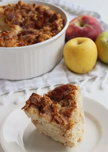 Image of Apple Bread Pudding.