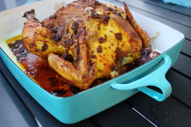Image of Indian Spiced Roast Chicken.