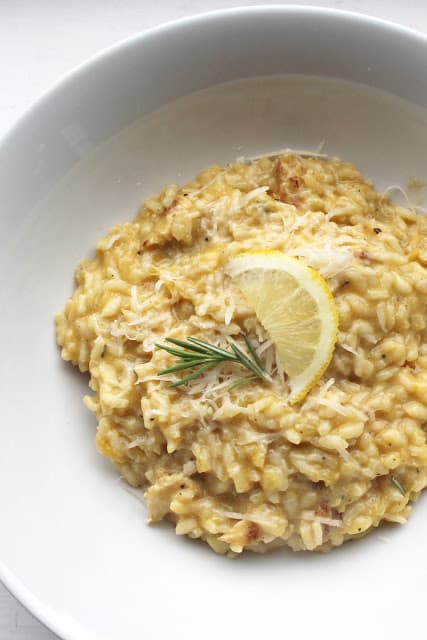 Image of Lemon and Rosemary Risotto.