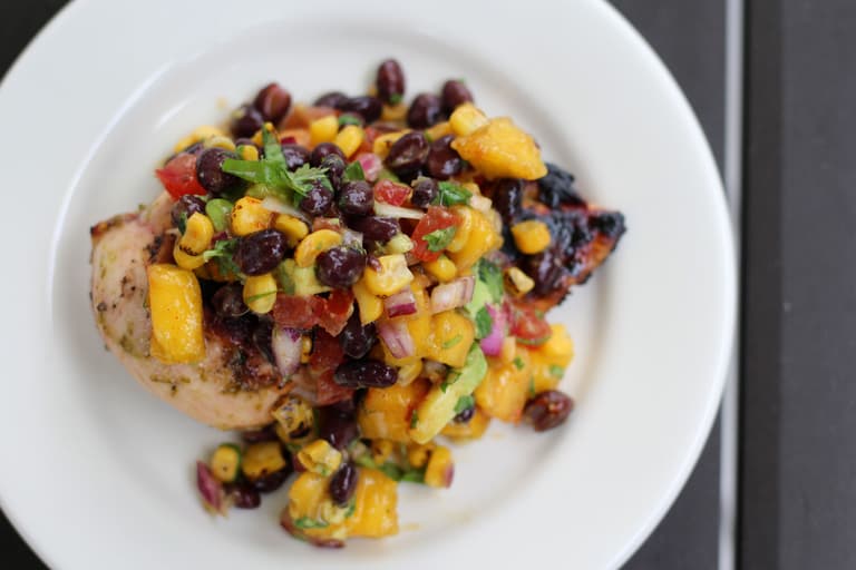 Picture of Mango and Black Bean Salsa