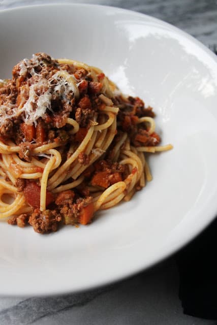 Image of Spaghetti Bolognese.