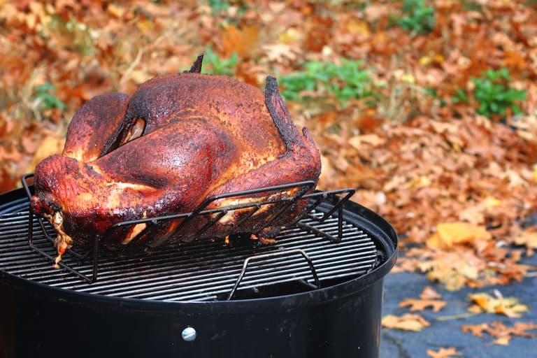 Image of Barbecue Smoked Turkey.
