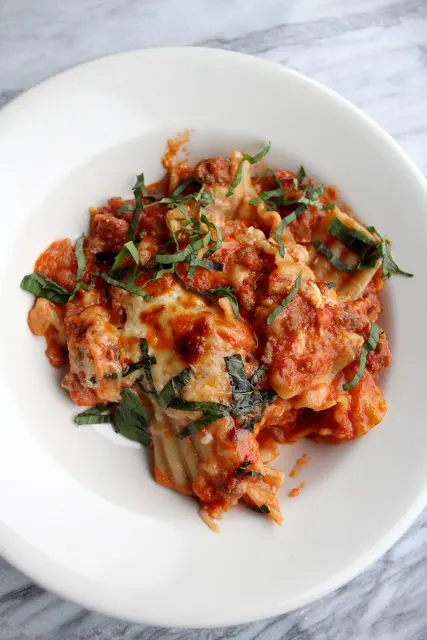 Image of Skillet Lasagna.