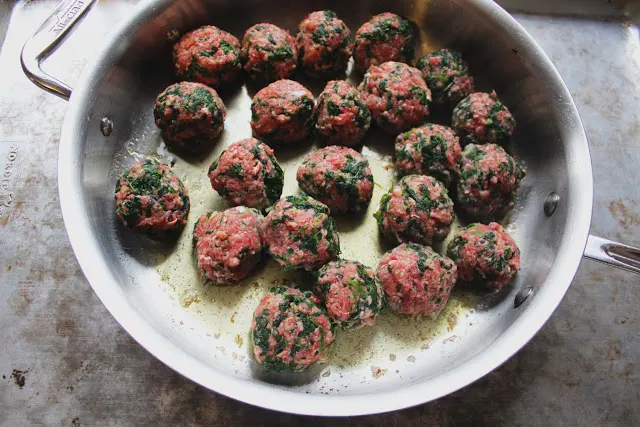 Image of Spinach Meatballs.