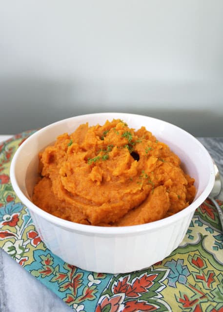 Image of Mashed Sweet Potato with Lime.