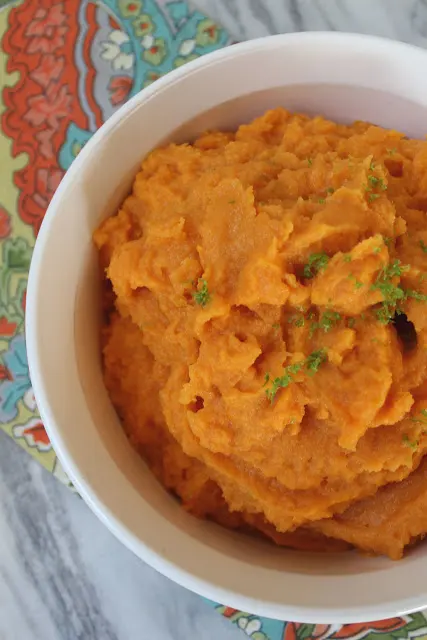 Image of Mashed Sweet Potato with Lime.