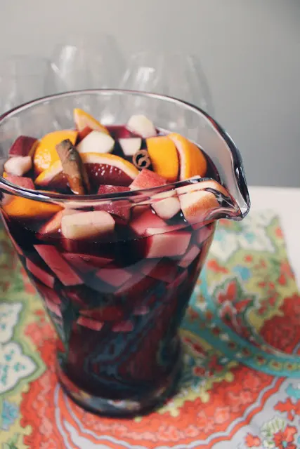 Image of Pomegranate Vanilla Red Sangria.