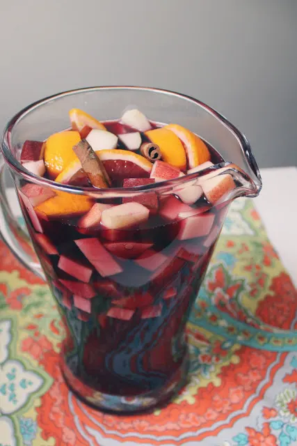 Image of Pomegranate Vanilla Red Sangria.