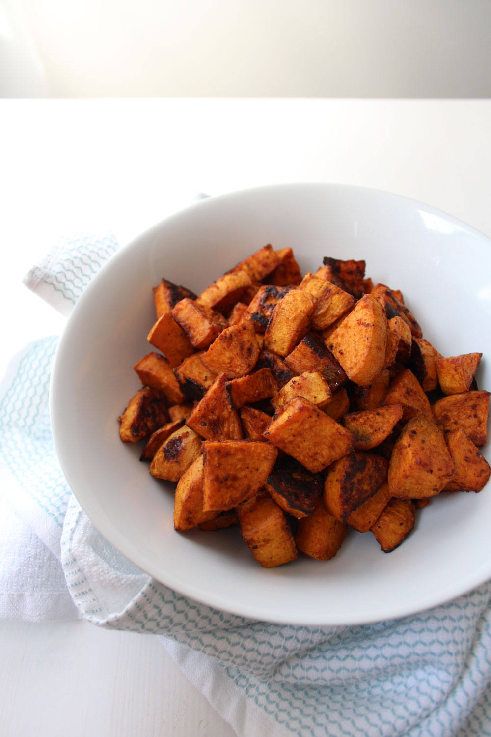 Sweet and Spicy Roasted Sweet&nbsp;Potatoes