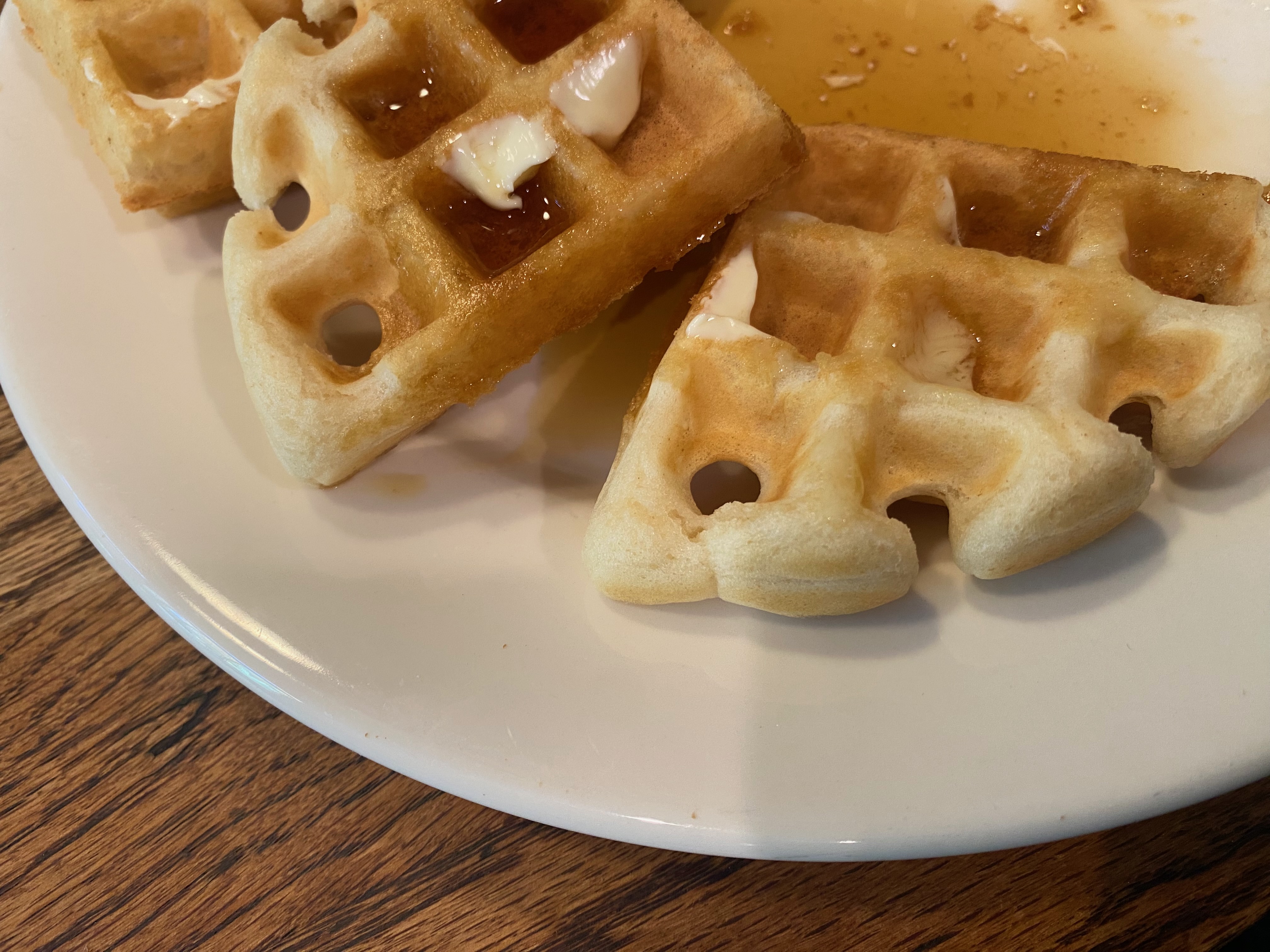 Image of Vegan Waffles.