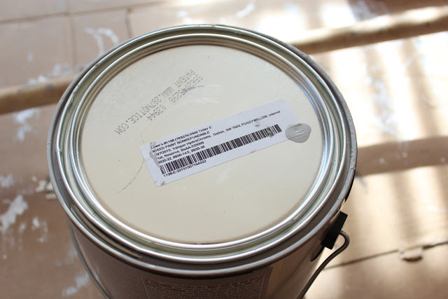 Image of Nine paint samples later.