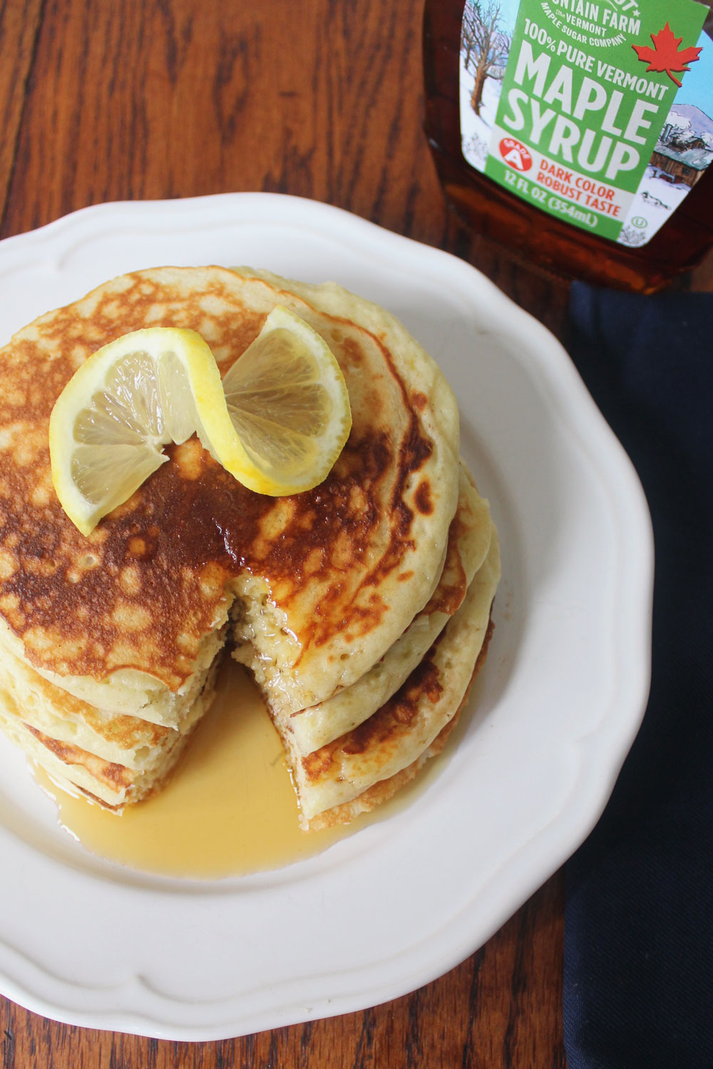 Lemon Ricotta Pancakes