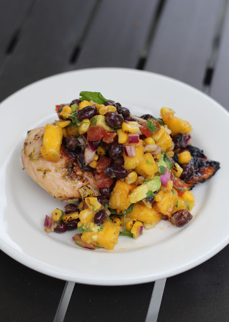 Image of Mango and Black Bean Salsa.
