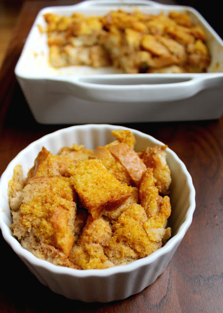 Pumpkin Bread Pudding
