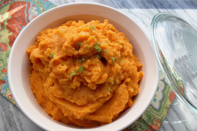 Mashed Sweet Potato with&nbsp;Lime